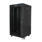 Lanberg Szafa stojąca rack 19&quot; 22U 600X600mm czarna LCD