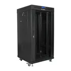 Lanberg Szafa stojąca rack 19&quot; 22U 600X600mm czarna LCD