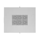 Lanberg Szafa stojąca rack 19'' 42U 800x1000 szara drzwi szkalne flat pack