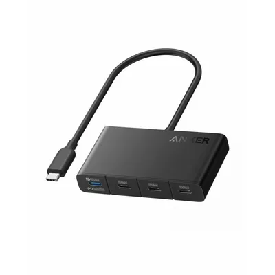 Anker Hub 4w1 10Gbps USB-C Czarny