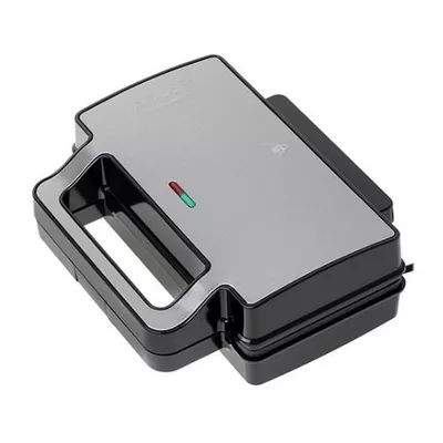 Adler Opiekacz do kanapek 2w1 inox-czarny  AD 3073