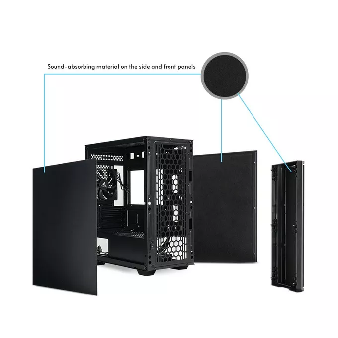 Chieftec Obudowa PRO MINI AZ-01B-OP mATX