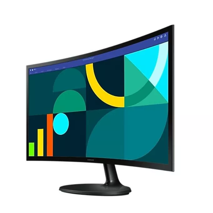 Samsung Monitor 27 cali S36GD VA 1920x1080 FHD 16:9 1xD-sub 1xHDMI 4 ms 100Hz zakrzywiony  1800R 2Yd2d (LS27D360GAUXEN)