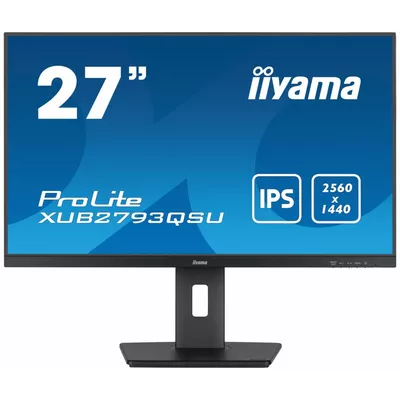IIYAMA Monitor 27 cali XUB2793QSU-B7 IPS, QHD, HAS(150mm), 100Hz, 300cd