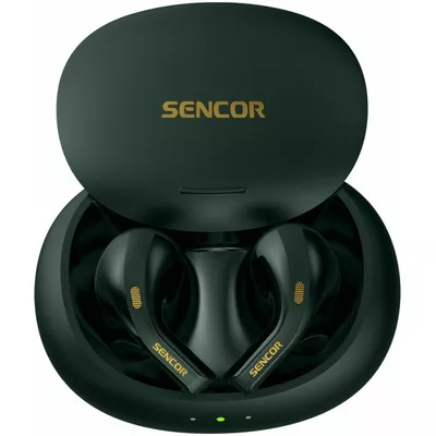 Sencor Słuchawki douszne bluetooth SEP 560BT GR, BT 5.3, czas 6h, 40mAh