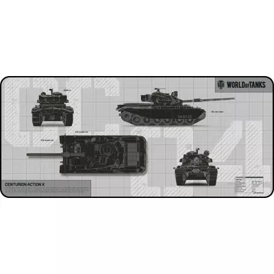 YENKEE Podkładka pod mysz DEFENDER WT90 - wersja limitowana WORLD OF TANKS