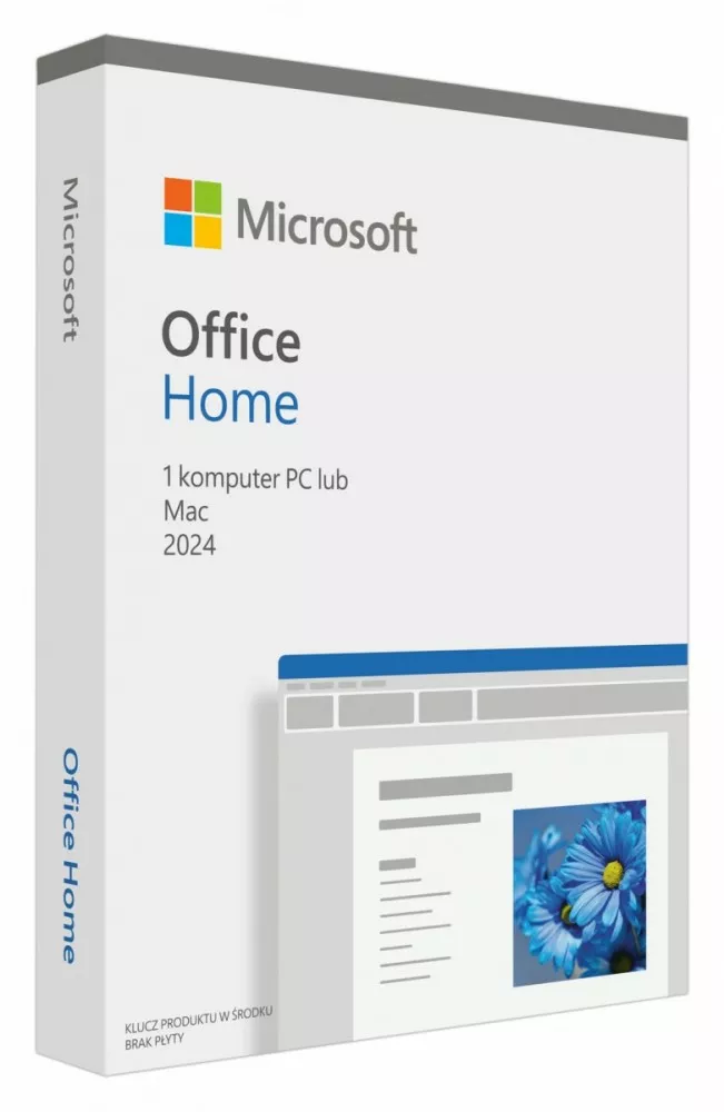 Microsoft Office Home 2024 PL Win/Mac EP2-06862, Zastępuje P/N