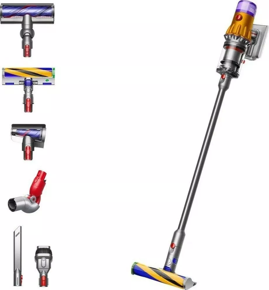H*i様 Dyson V12 Detect Slim Absolute動作品　お Dyson Odkurzacz V12 Detect Slim Absolute Żółty/Nikiel 448884