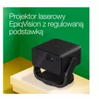 Epson Projektor mini laser EF-22B czarny z podstawą FHD/1000L/5m:1