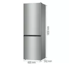 Gorenje Chłodziarko-zamrażarka NRK61CS2XL4
