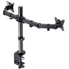 Techly Uchwyt biurkowy na dwa monitory 13-32 cali 8kg