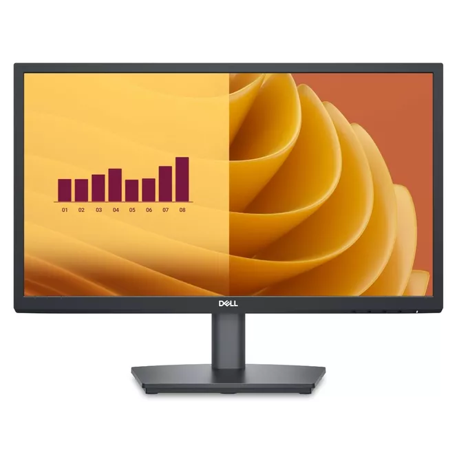 Dell Monitor E2225HS 21.4 cala LED VA FHD/(1920x1080)/16:9/DP/HDMI/VGA/Głośniki/3Y