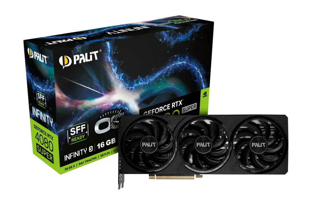 グラフィックボード・グラボ・ビデオカード Palit GeForce RTX4080 SUPER Palit Karta graficzna GeForce RTX 4080 SUPER INFINITY 3 OC