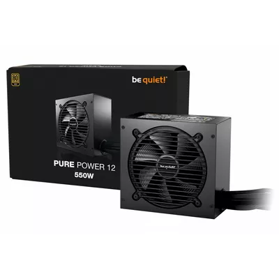 Be quiet! Zasilacz Pure Power 12 550W ATX 3.1 80PLUS GOLD