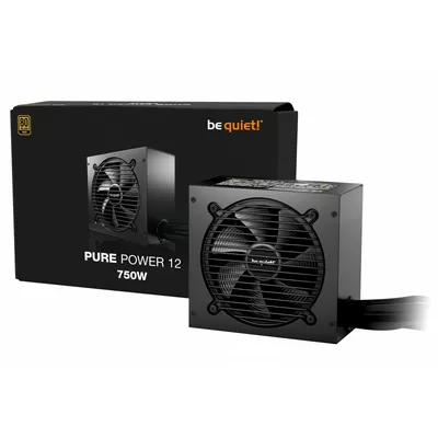 Be quiet! Zasilacz Pure Power 12 750W ATX 3.1 80PLUS GOLD