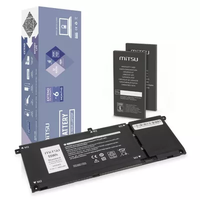 Mitsu Bateria H5CKD do Dell Inspiron 5400 5401 5402 5406 5501 5508  3600 mAh (55 Wh) 15.2V