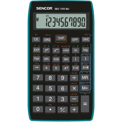 Sencor Kalkulator szkolno - naukowy SEC 105 BU 10 cyfr 56 funkcji