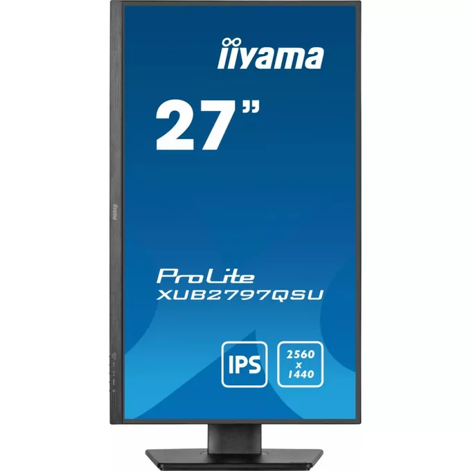 IIYAMA Monitor 27 cali XUB2797QSU-B2 IPS,HDMI,DP,100Hz,QHD,300cd