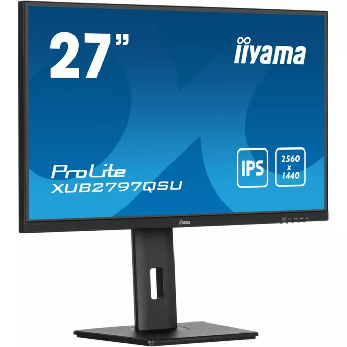 IIYAMA Monitor 27 cali XUB2797QSU-B2 IPS,HDMI,DP,100Hz,QHD,300cd