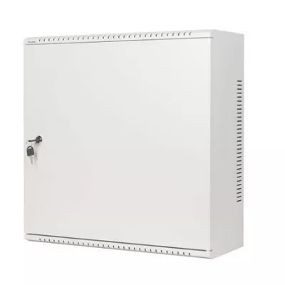 Lanberg Szafa instalacyjna rack wisząca 19 cali 6U+3U 540x200 niskoprofilowa szara złożona