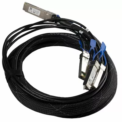Mikrotik Kabel XQ+BC0003-XS+ QSFP28 na 4xSFP28 Direct attach 3m