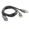 Lanberg Kabel HDMI(M)-Displayport(M) 1M 4K czarny