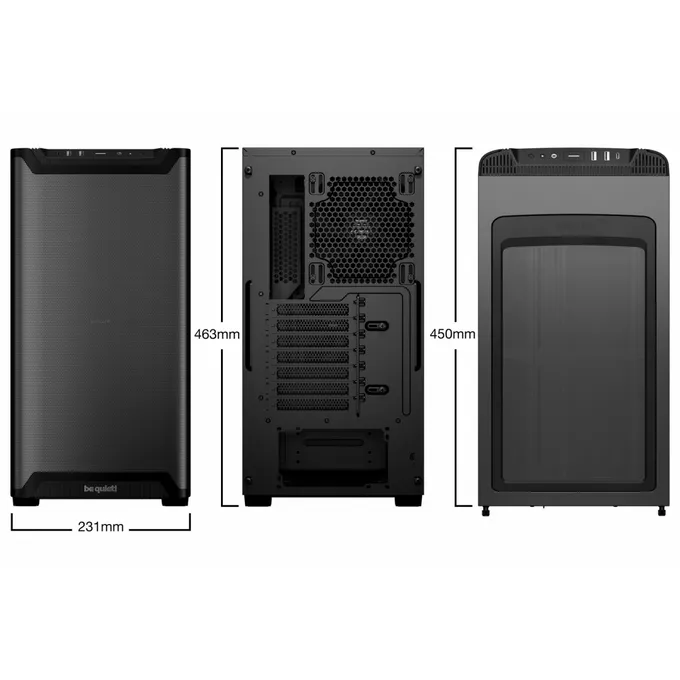 Be quiet! Obudowa Pure Base 501 Airflow Window Black