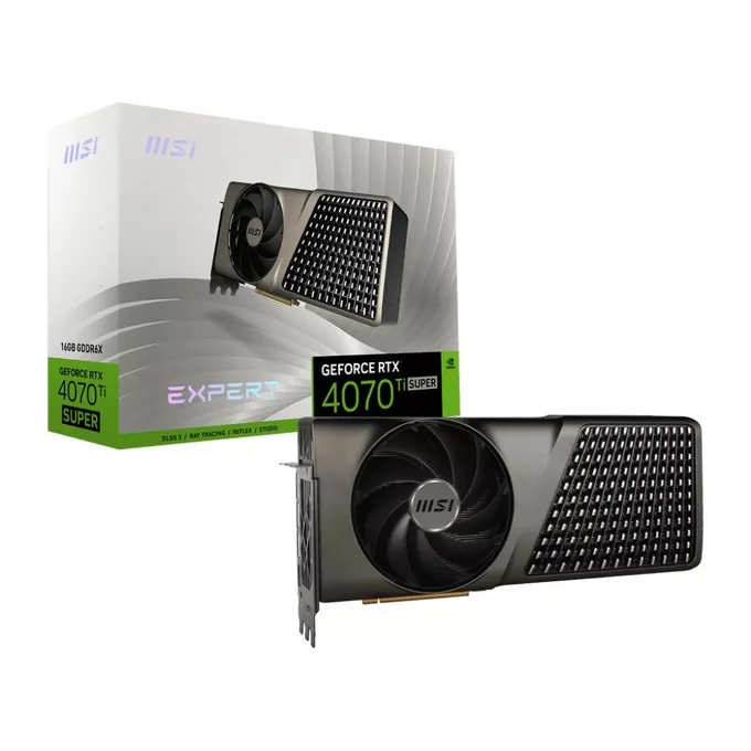 MSI Karta graficzna RTX 4070 Ti SUPER 16G EXPERT 256 bit GDDR6X