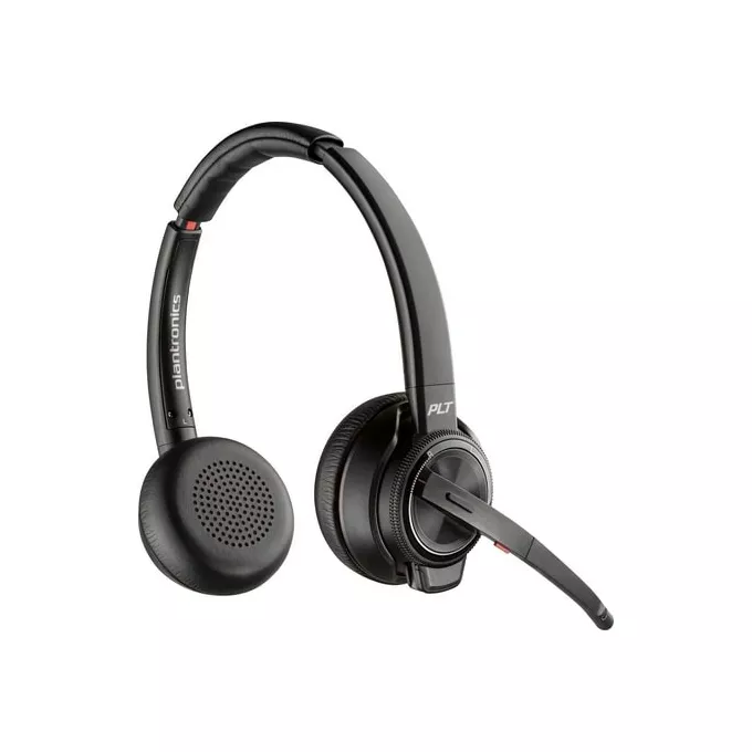 POLY Zestaw słuchawkowy Savi 8220 UC z certyfikatem Microsoft Teams DECT 1880-1900 MHz USB-A (8D3F5AA)