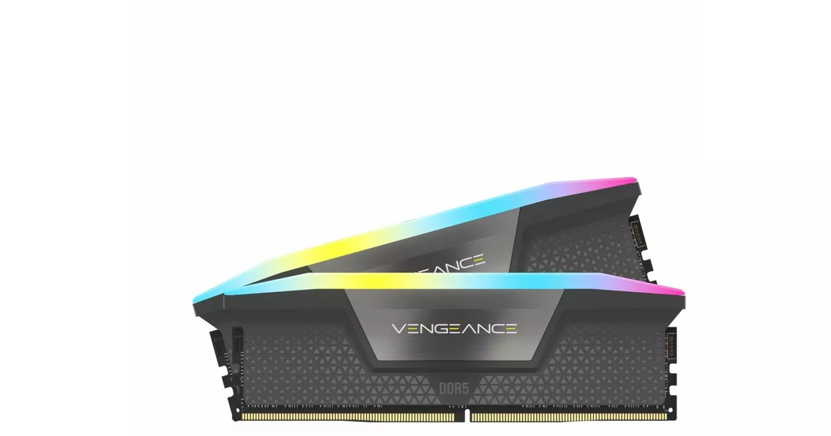 Corsair Pamięć DDR5 Vengeance RGB 32GB/6400 (2*16GB) CL36 AMD EXPO