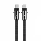 TB Kabel 2w1 USB C smycz 1m czarny