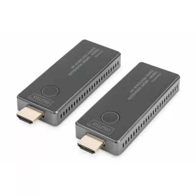 Digitus Przedłużacz/Extender HDMI bezprzewodowy 30m UHD 4K30Hz audio (zestaw)