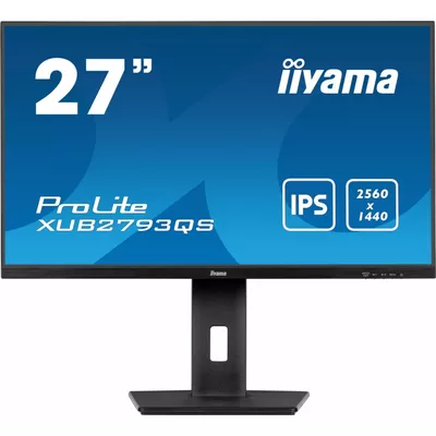 IIYAMA Monitor 27 cali XUB2793QS-B7,IPS,QHD,HAS(150mm),100Hz,300cd