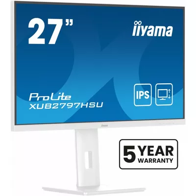 IIYAMA Monitor 27 cali XUB2797HSU-W2 IPS,FHD,HAS,300cd,(5y)