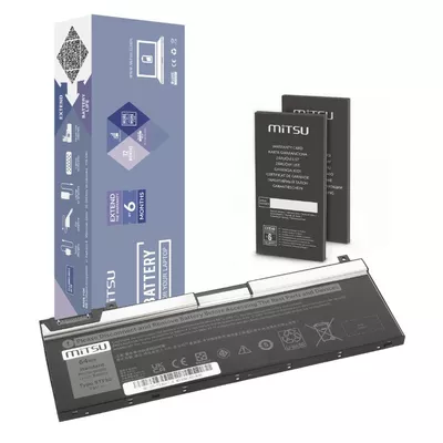 Mitsu Bateria 5TF10 NYFJH RY3F9 do Dell Precision 7330 7530 7540 7730 7740 8421 mAh (64 Wh) 7.6V (7.4V)