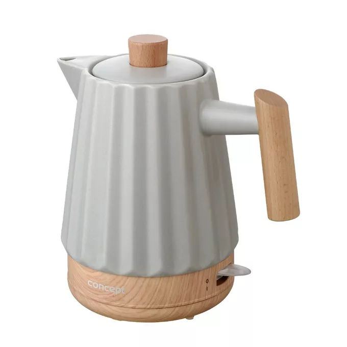 Concept Czajnik ceramiczny RK0091 1,5l jasnoszary