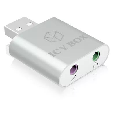 IcyBox Adapter IB-AC527 USB na Audio
