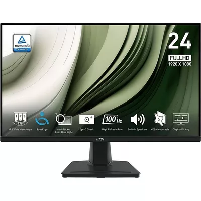 MSI Monitor 23.8 cala PRO MP245G LED/FHD/Flat/100Hz/czarny