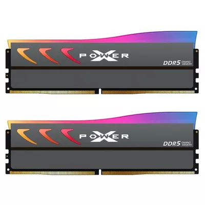 Silicon Power Pamięć DDR5 XPOWER Storm RGB 32GB/6000 2*16GB CL36 Grey