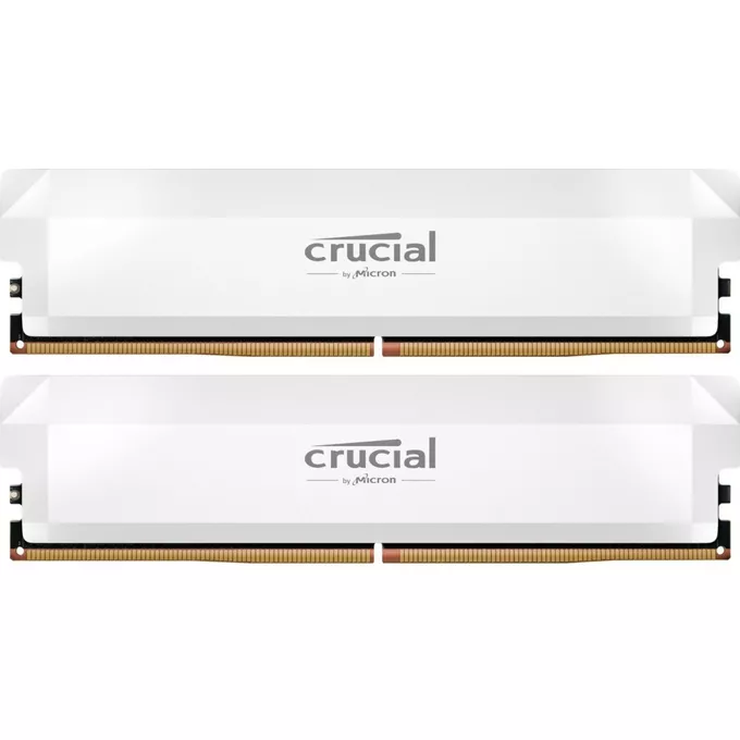 Crucial Pamięć DDR5 Pro OC 64/6000(2*32GB) CL40 biała
