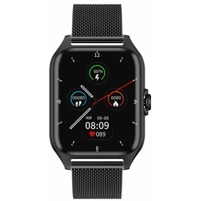 Garett Electronics Smartwatch GRC ACTIVITY 2 Czarny matowy