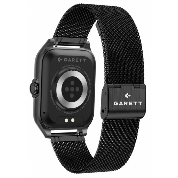 Garett Electronics Smartwatch GRC ACTIVITY 2 Czarny matowy