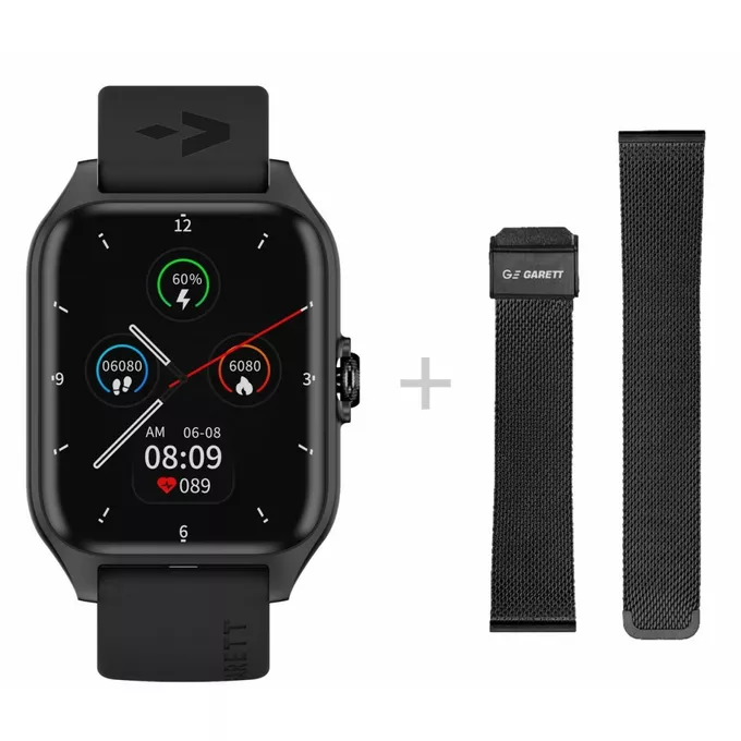 Garett Electronics Smartwatch GRC ACTIVITY 2 Czarny matowy