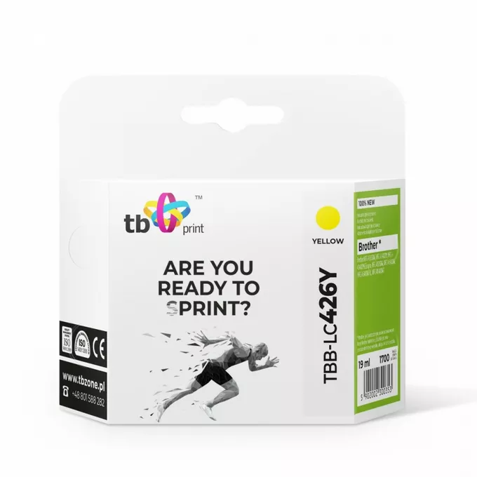 TB Print Tusz do Brother MFC-J4540DW TBB-LC426Y 100% nowy żółty