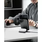 AUKEY Ładowarka bezprzewodowa LC-MC312 Slim 3w1 Qi2 15W MagSafe + ładowarka PD 30W + Etui