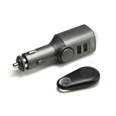 Technaxx Deutschland GmbH &amp; Co. KG Alarm samochodowy z ładowarką USB 2 porty TX-100