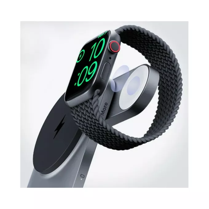 AUKEY Ładowarka bezprzewodowa LC-MC312 Slim 3w1 Qi2 15W MagSafe + ładowarka PD 30W + Etui