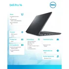 Dell Laptop Dell Pro 14 PC14255/AMD Ryzen 5 220/16GB/512GB SSD/14.0 FHD+/Radeon 740M/FgrPr/FHD/IR Cam/Mic/WLAN+BT/Backlit Kb/3 Cell/W11Pro