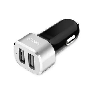 CRONG Ładowarka samochodowa Power Car Charger 24W - 2xUSB 2.4A