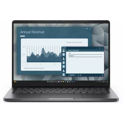 Dell Laptop Dell Pro 14 PC14255/AMD Ryzen 3 210/8GB/512GB SSD/14.0 FHD+/AMD Radeon 740M/FgrPr/Cam &amp; Mic/WLAN + BT/Backlit Kb/3 Cell/W11Pro